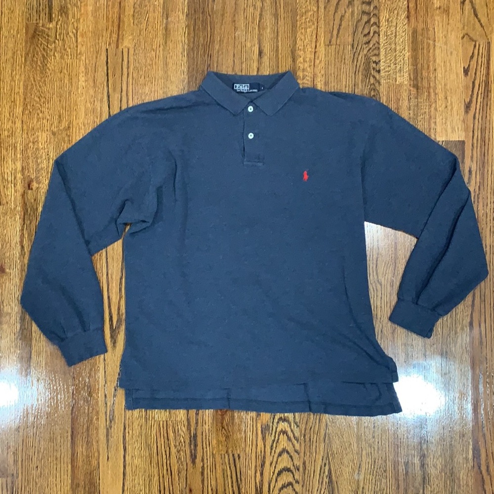 Long Sleeve Polo Shirt.